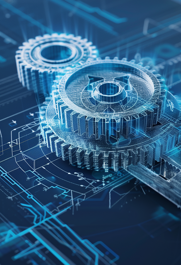 Woman mechanic working with a wrench