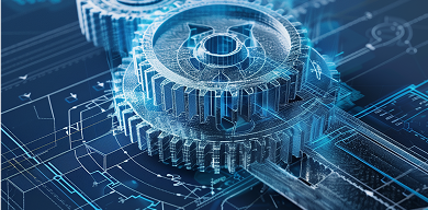 Woman mechanic working with a wrench